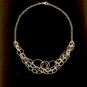 LORD + TAYLOR | Gold Plated 925 Silver Multi Chain Necklace